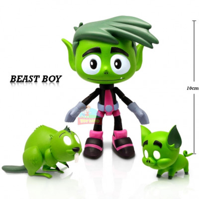 Beast Boy With Animal Accessories